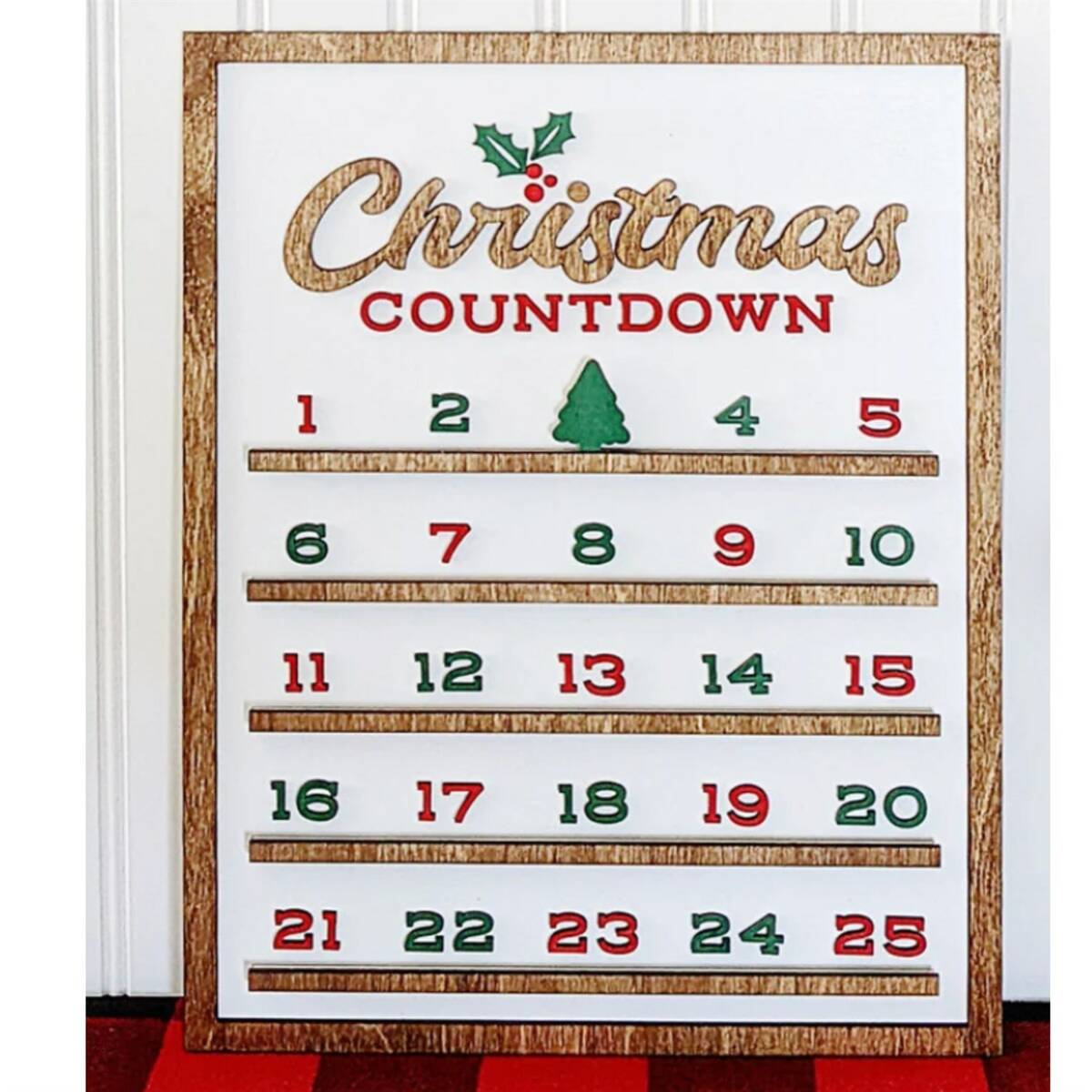 Personalized Christmas Countdown