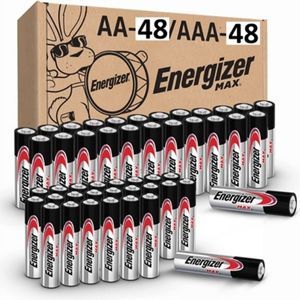 96-Pack Energizer Max AA & AAA Batteries