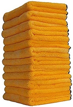 12-Pack Chemical Guys Professional Grade Microfiber Towels