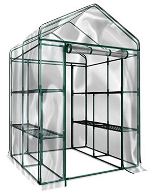 Walk-In Steel Greenhouse