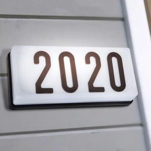 Lighted Wall Address Plaque