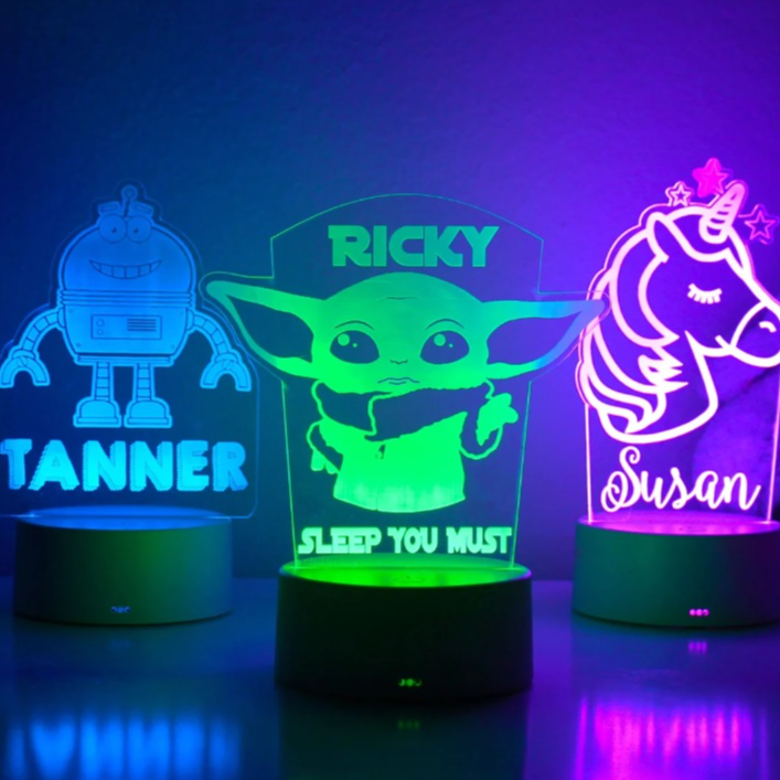 Personalized Kid's Night Light