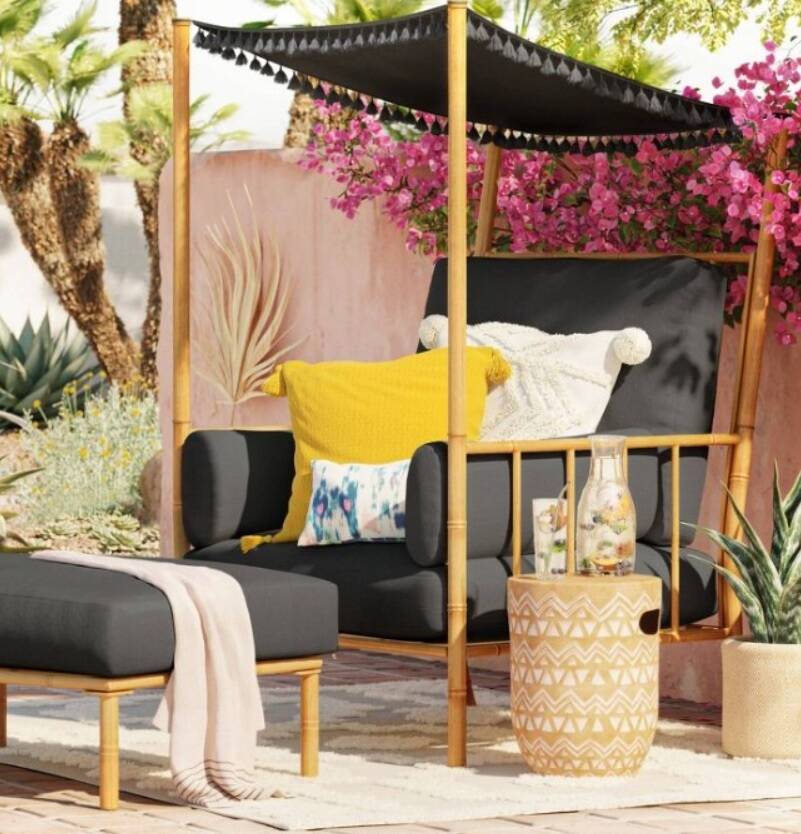 Canopy Patio Accent Chair