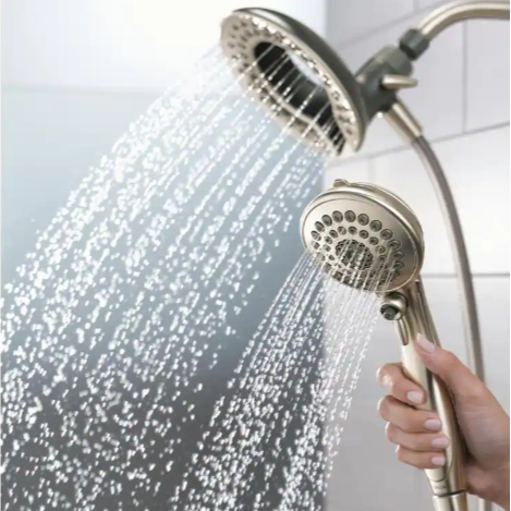 Delta Faucet In2Ition Removable Massage 2-in-1 Shower Head