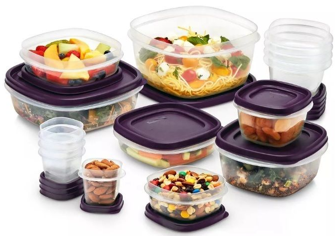 30-Piece Rubbermaid Food Container Set