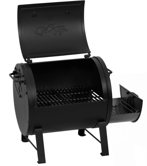 Char-Griller Charcoal Grill w/ Side Fire Box