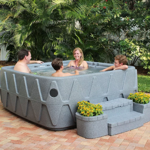 Aquarest 5-Person Plug & Play Hot Tub w/ Ozonator