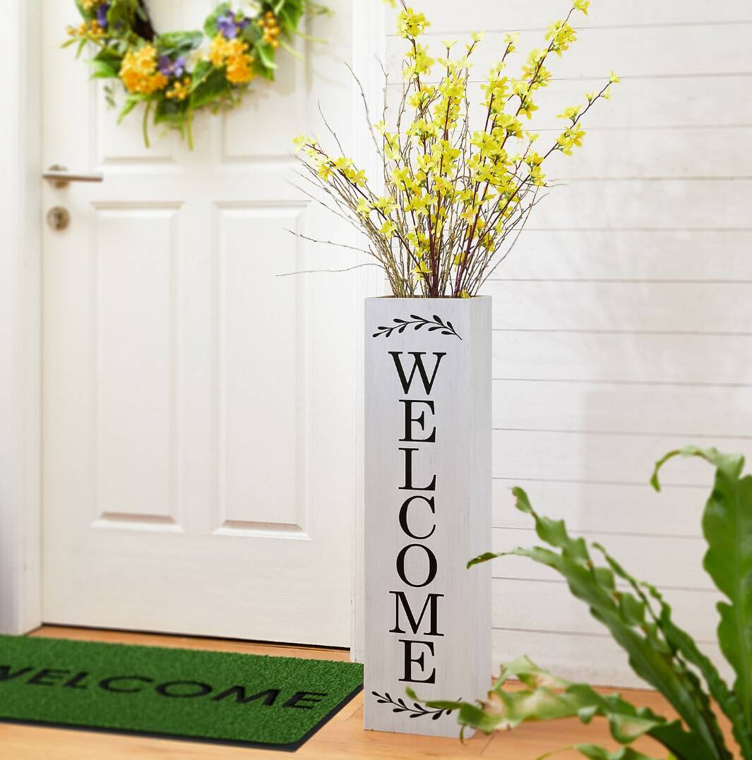 Double Sided Boxed Welcome Yard Stake