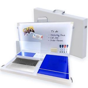 Portable LED Workspace w/ Whiteboard & USB