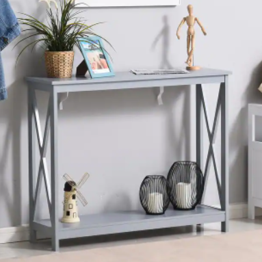 Wood Console Table