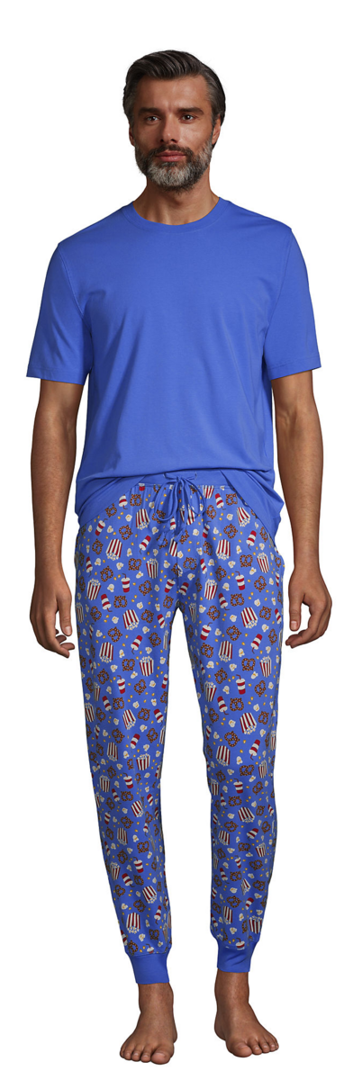 Land's End 2-Piece Men's Knit Pajama Set