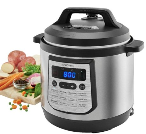 Insignia 8-Qt Digital Stainless Steel Multi Cooker