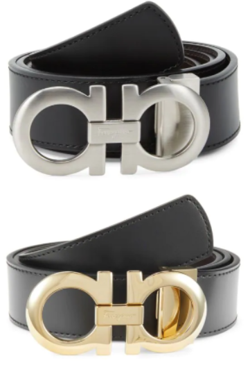 Salvatore Ferragamo Men's Leather Belt