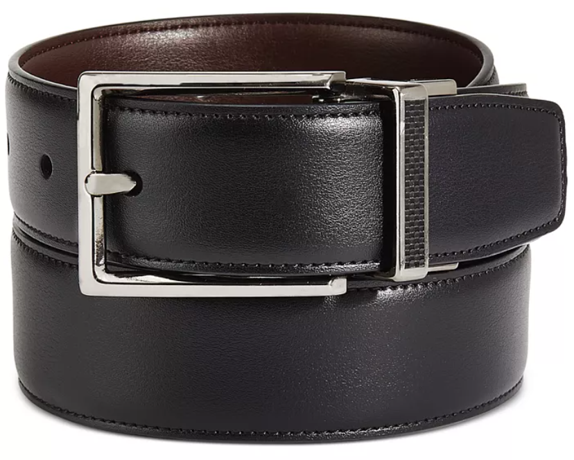 Perry Ellis Men's Reversible Belt