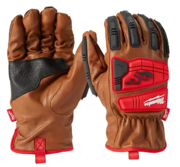 Milwaukee 3-Cut Resistant Goatskin Leather Impact Gloves