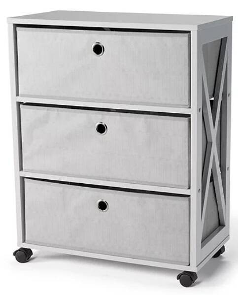 3-Drawer Storage Tower