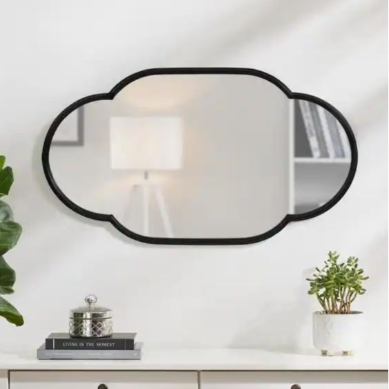 Classic Irregular-Shaped Accent Mirror