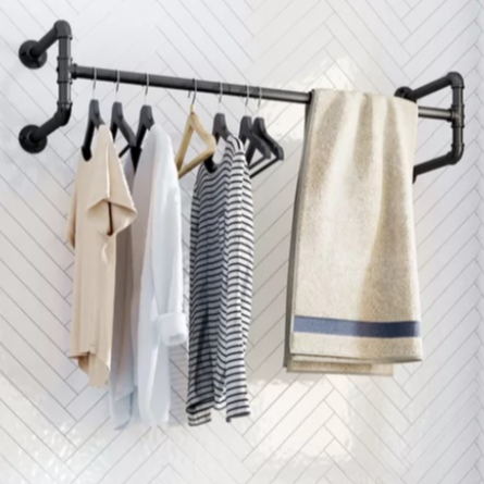 Wall Mount Clothes Rack