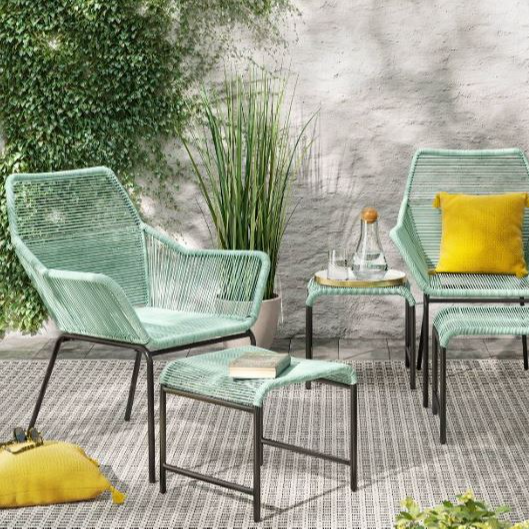 5-Piece Patio Chat Set