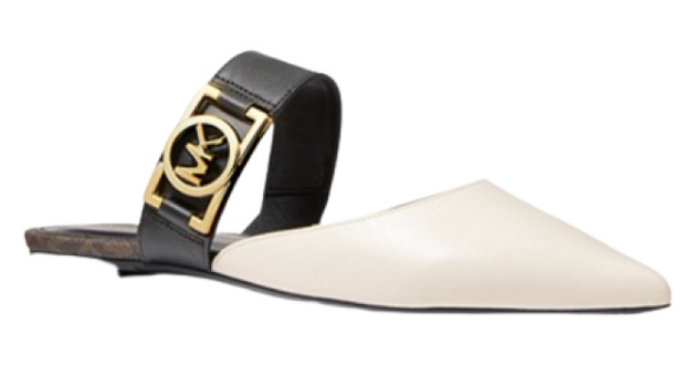 Michael Kors Women's Leather Logo Flats