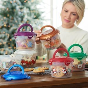 6-Piece Holiday Nesting Containers