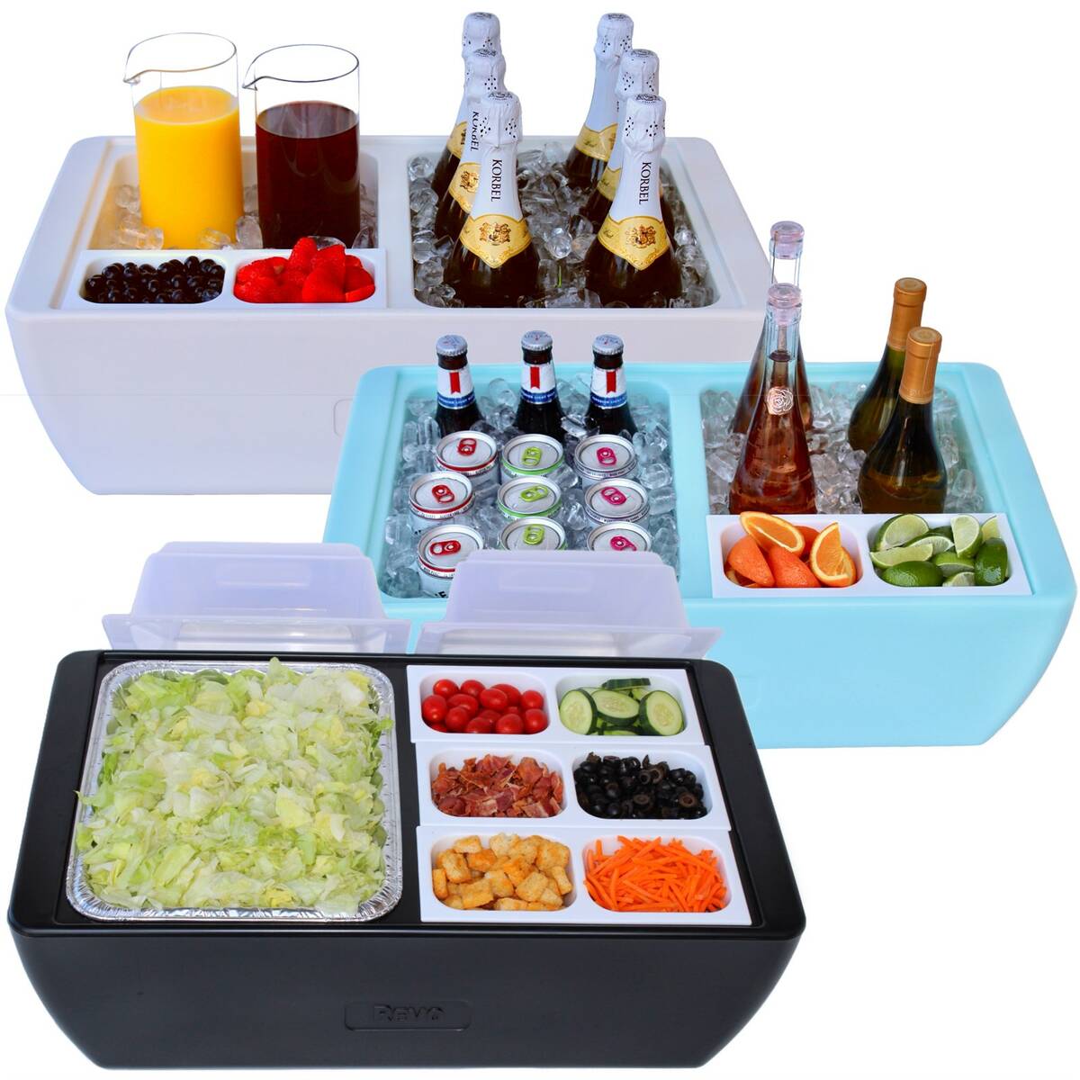 Insulated Party Cooler & Bar Station