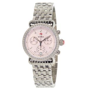 Michele Women's Diamond Bezel 36mm Watch