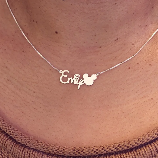 Personalized Sterling Silver Name Necklace