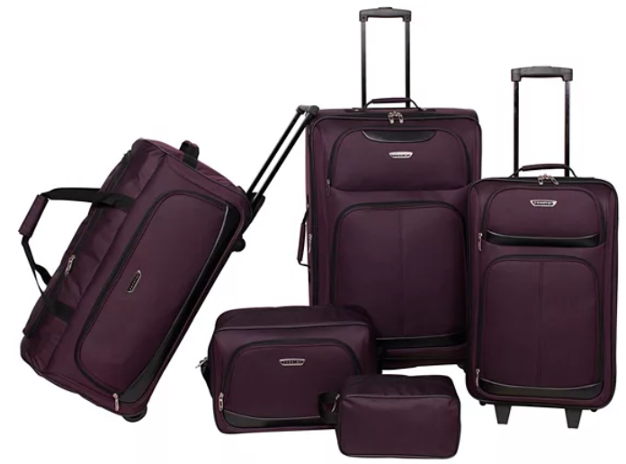 Prodigy Forest Park 5-Piece Luggage Set