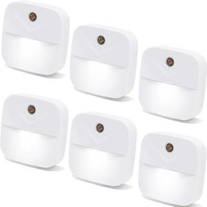 6-Pack Motion Sensor Plug-in Lights