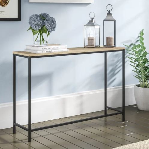 Wood Console Table