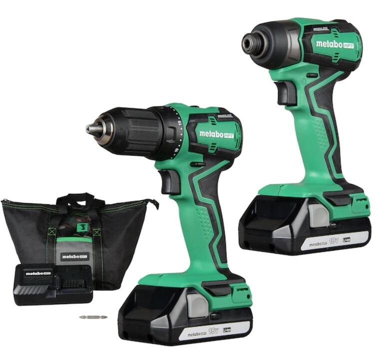 Metabo HPT MultiVolt 2-Tool 18-V Power Tool Combo Kit