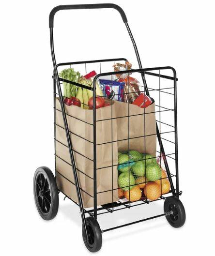 Foldable Rolling Shopping Cart