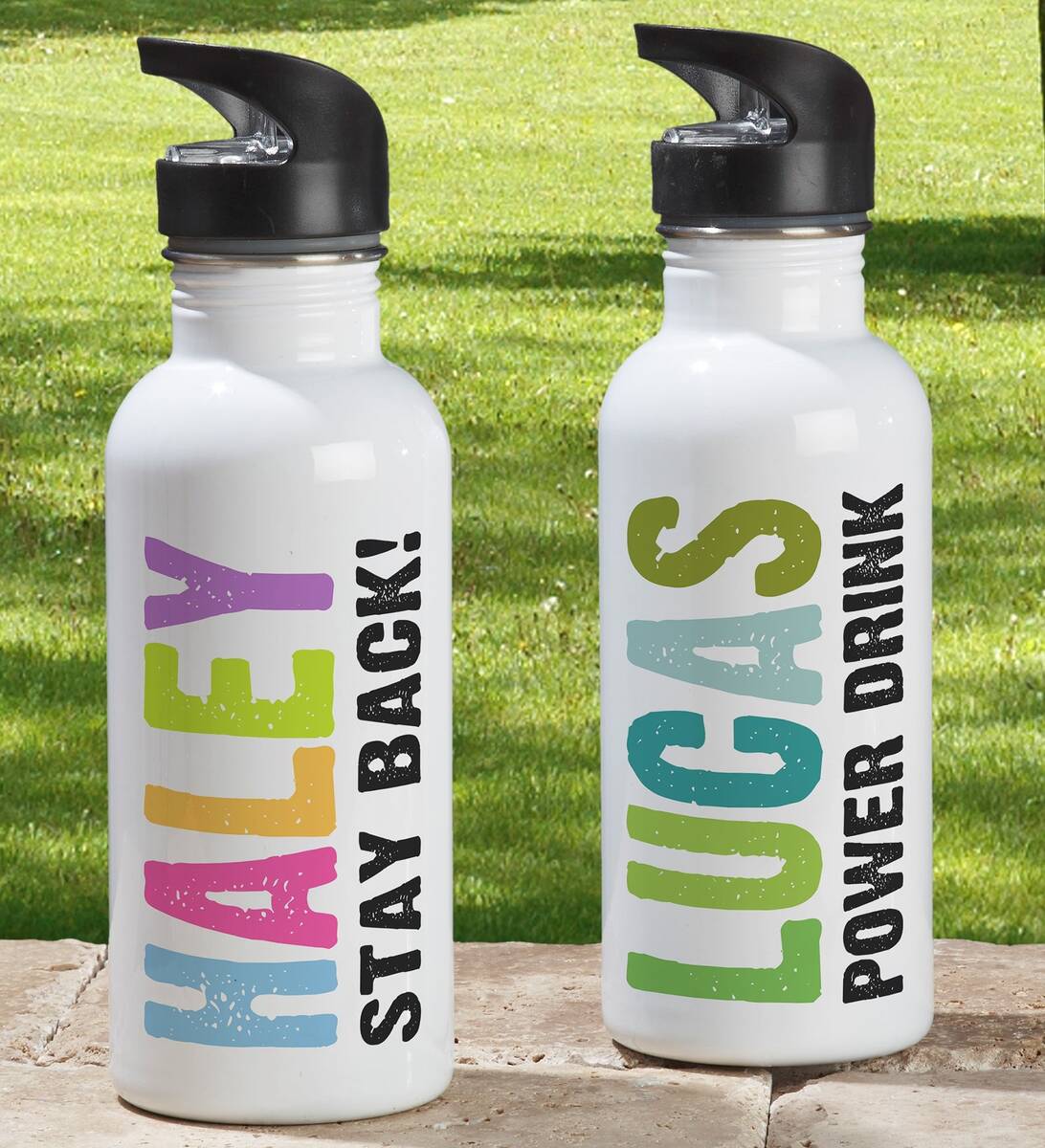 Personalized 20 oz. Water Bottle