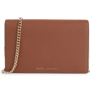 Marc Jacobs Faux Leather Chain Crossbody Bag