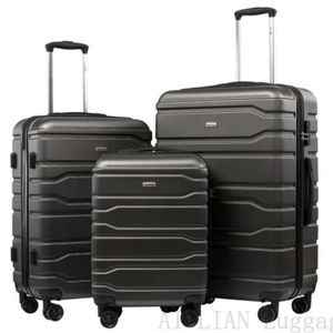 3-Piece Hardside Rolling Luggage Set