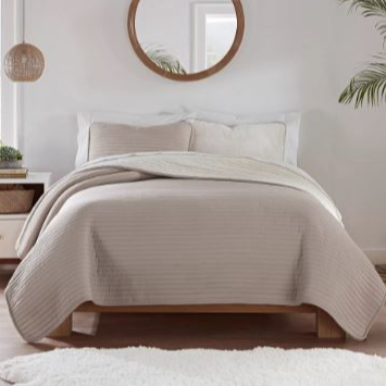 UGG Devon Sherpa 3-Piece Reversible Full/Queen Quilt Set