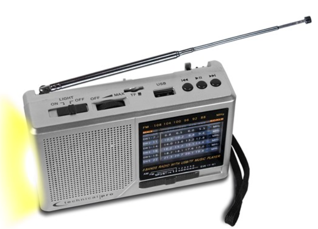 Solar AM/ FM Radio Speaker