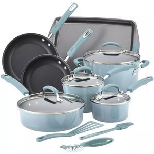 Rachael Ray 14-Piece Nonstick Cookware Set