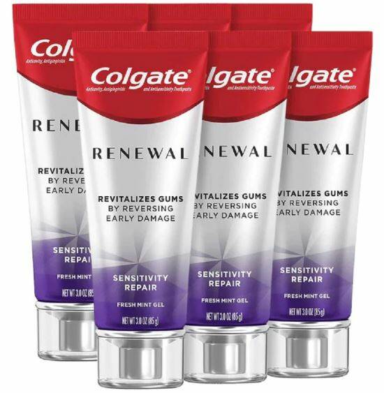 6-Pack Colgate Renewal Toothpaste