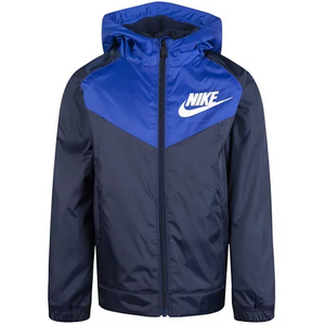 Nike Fleece Lined Windbreaker Boys' Jacket