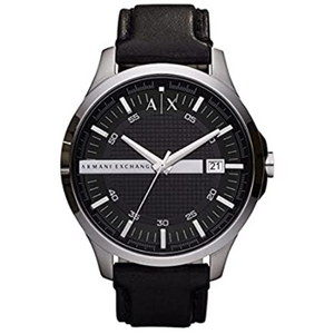 Armani Exchange Men's Leather Watch