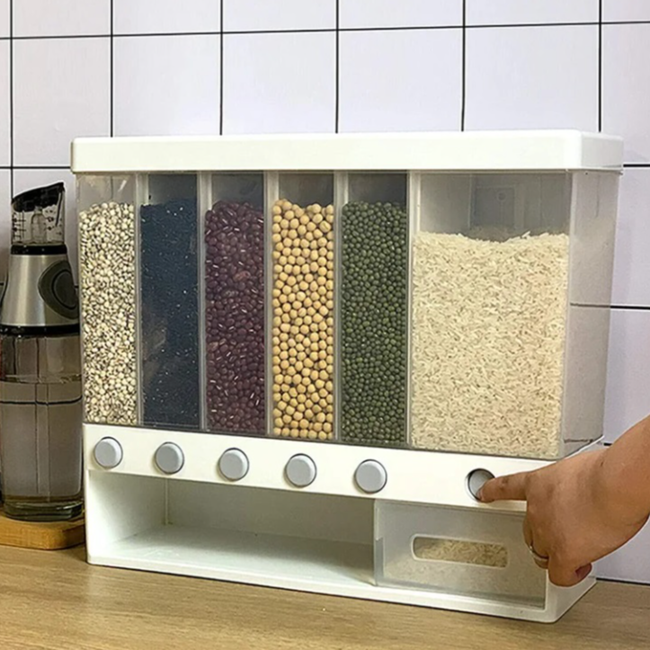 6-in-1 Dry Food Dispenser