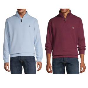 U.S. Polo Assn. Men's 1/4 Zip Pullover