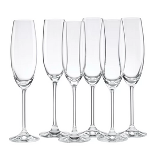 Classics 8 oz. Glass Flute (Set of 6)