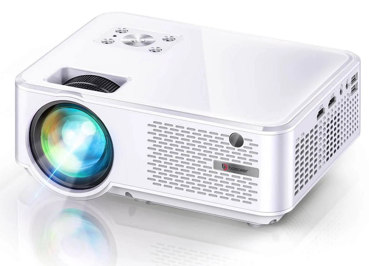 Portable 720p WiFi Projector w/ Built-in Speaker