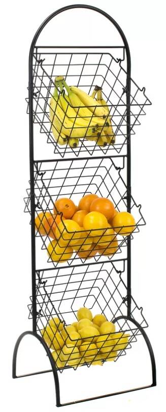 3-Tier Wire Fruit Basket