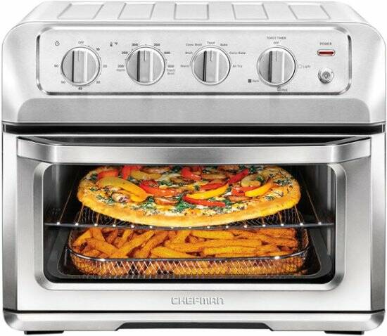 Chefman 6-Slice Convection Toaster Oven + Air Fryer