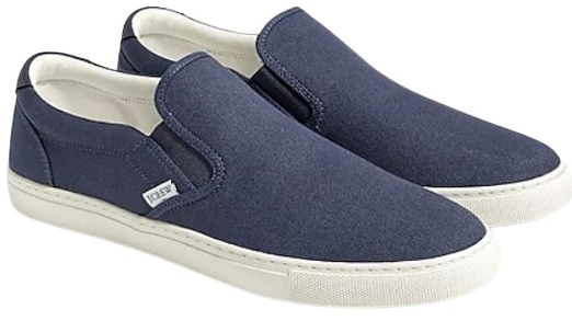 J.Crew Factory Men's Explorer Canvas Slip-on Sneakers