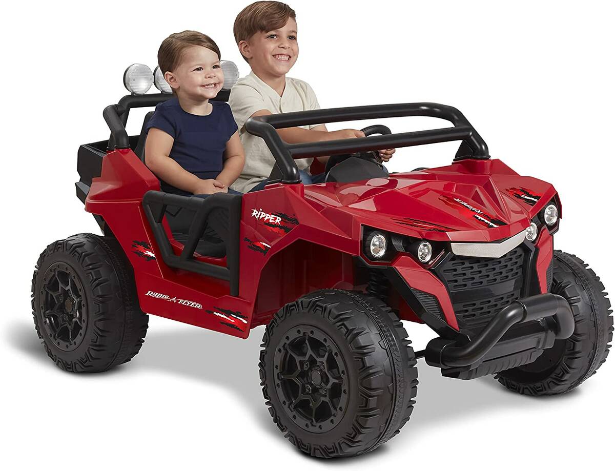 Radio Flyer 12V 2-Seat Ride On Car w/ AM/FM